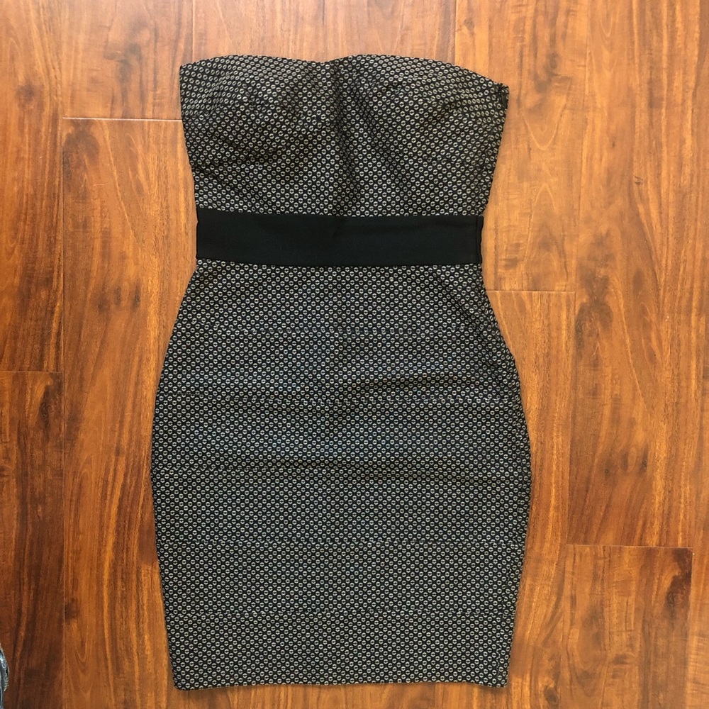Zara Basics Fitted cocktail dress